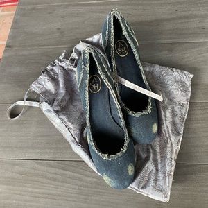 Never worn rare ASH denim pumps 7.5 NWOB